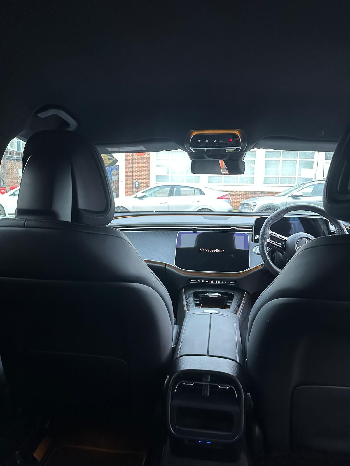 Mercedes-Benz E-Class luxury rear interior