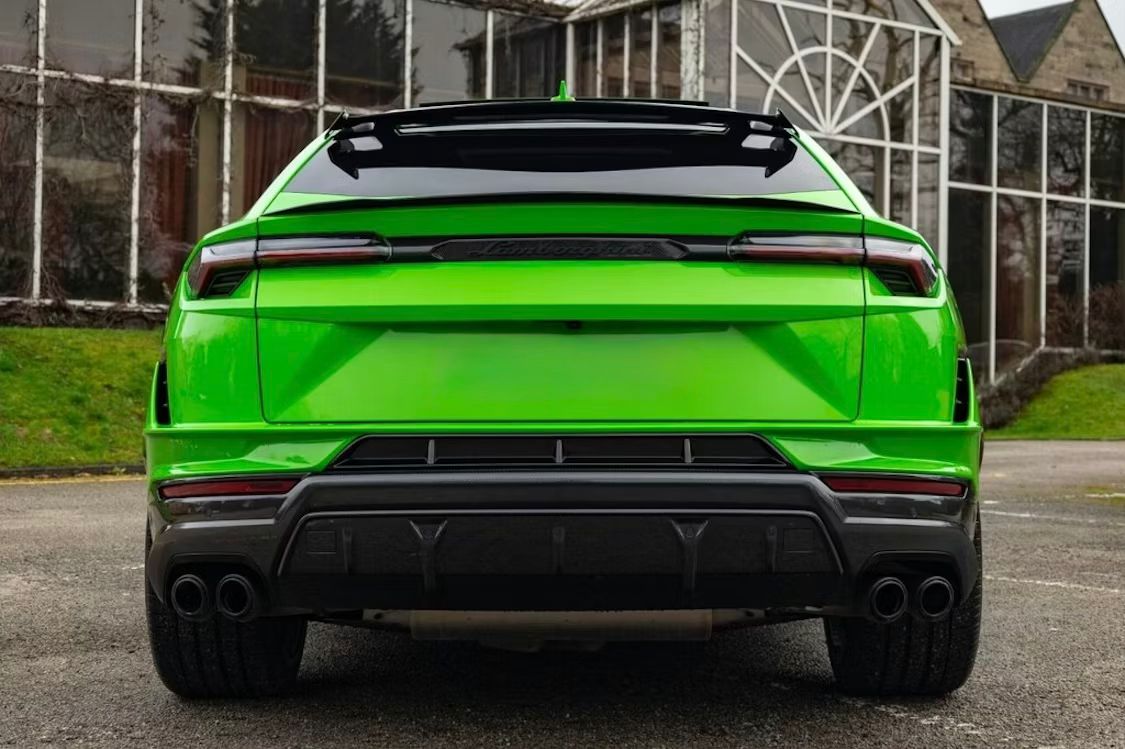 Green Lamborghini Interior 2