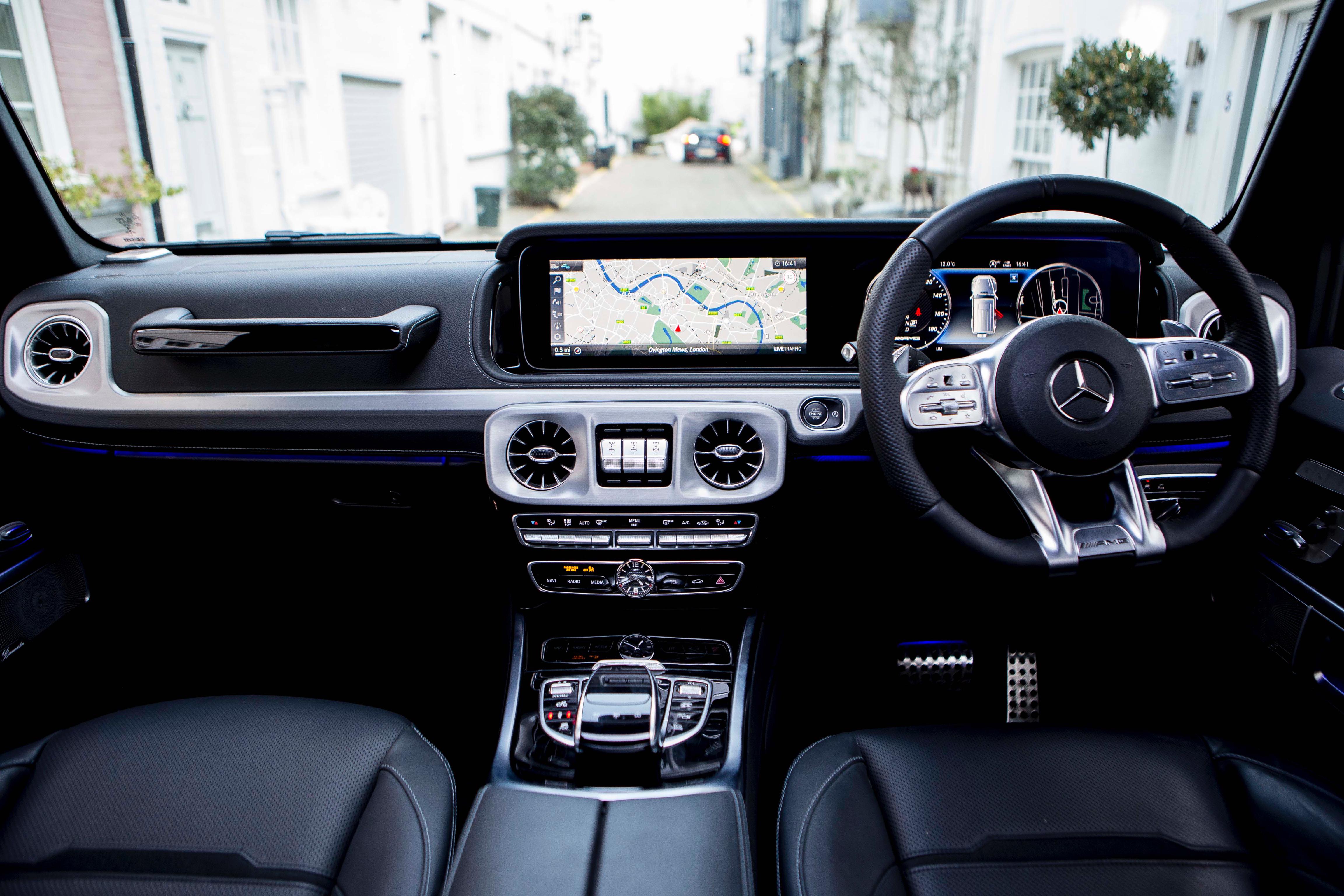 Mercedes GLE 63 Grey Interior 1