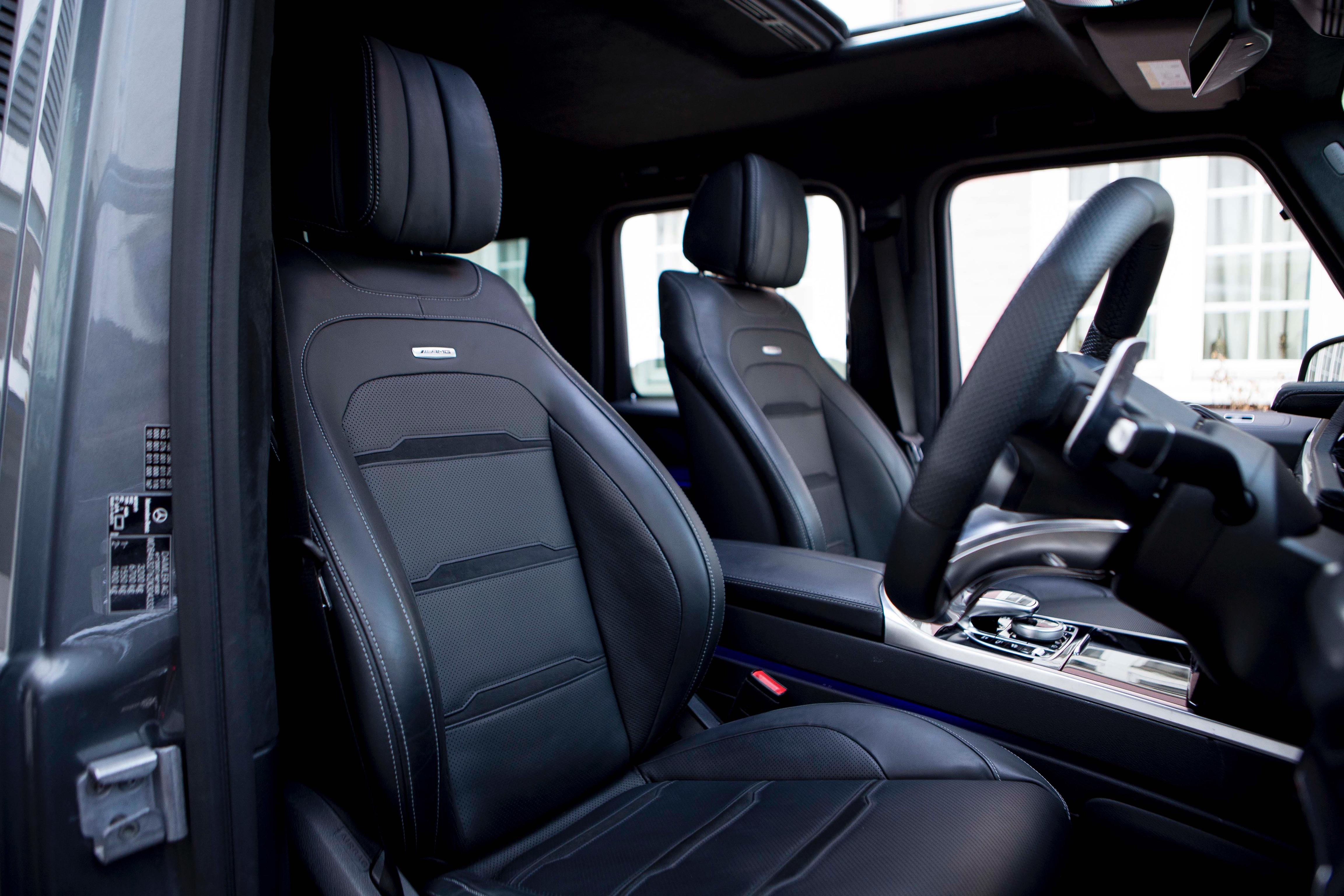 Mercedes GLE 63 Grey Interior 2