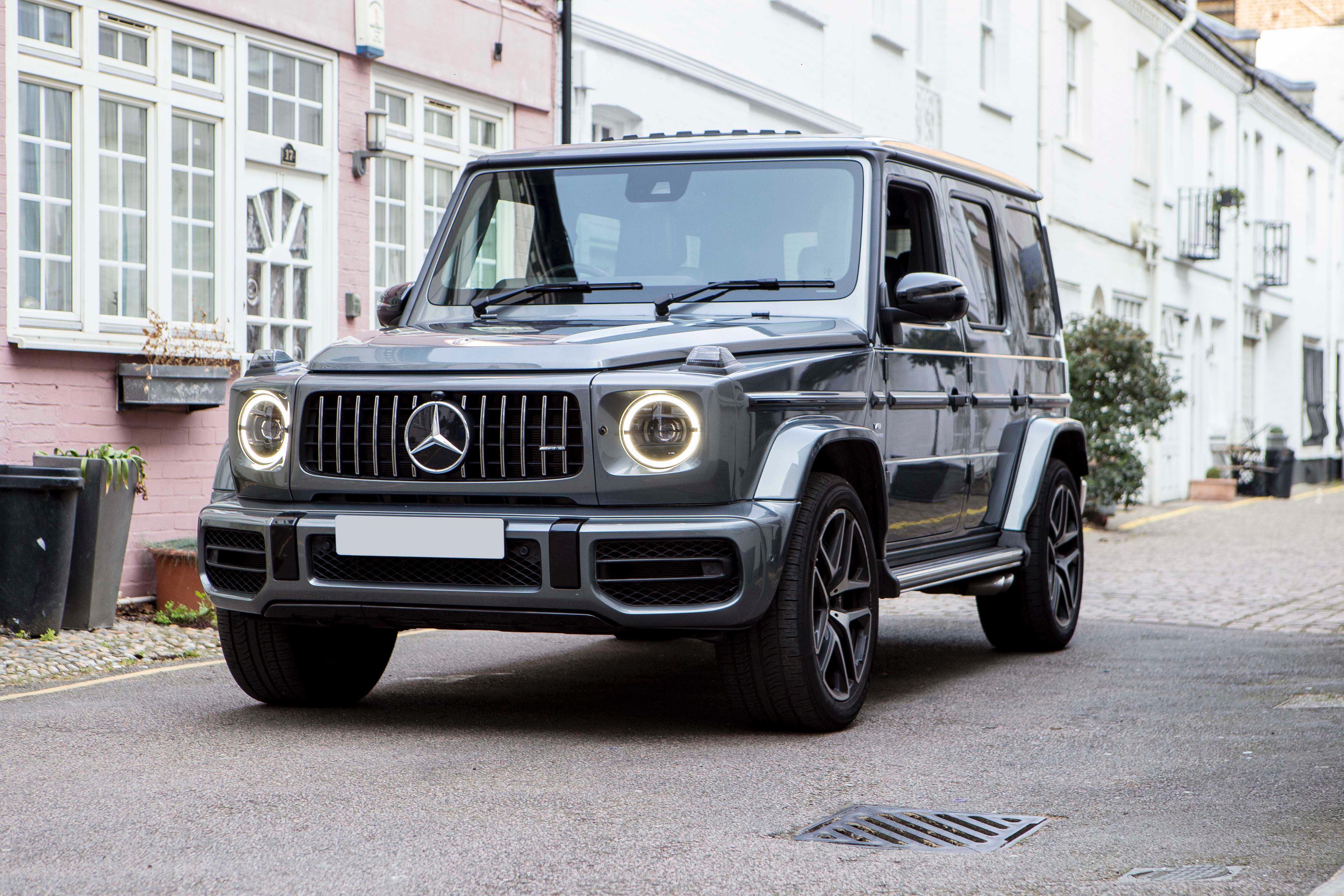 Mercedes GLE 63 Grey Side
