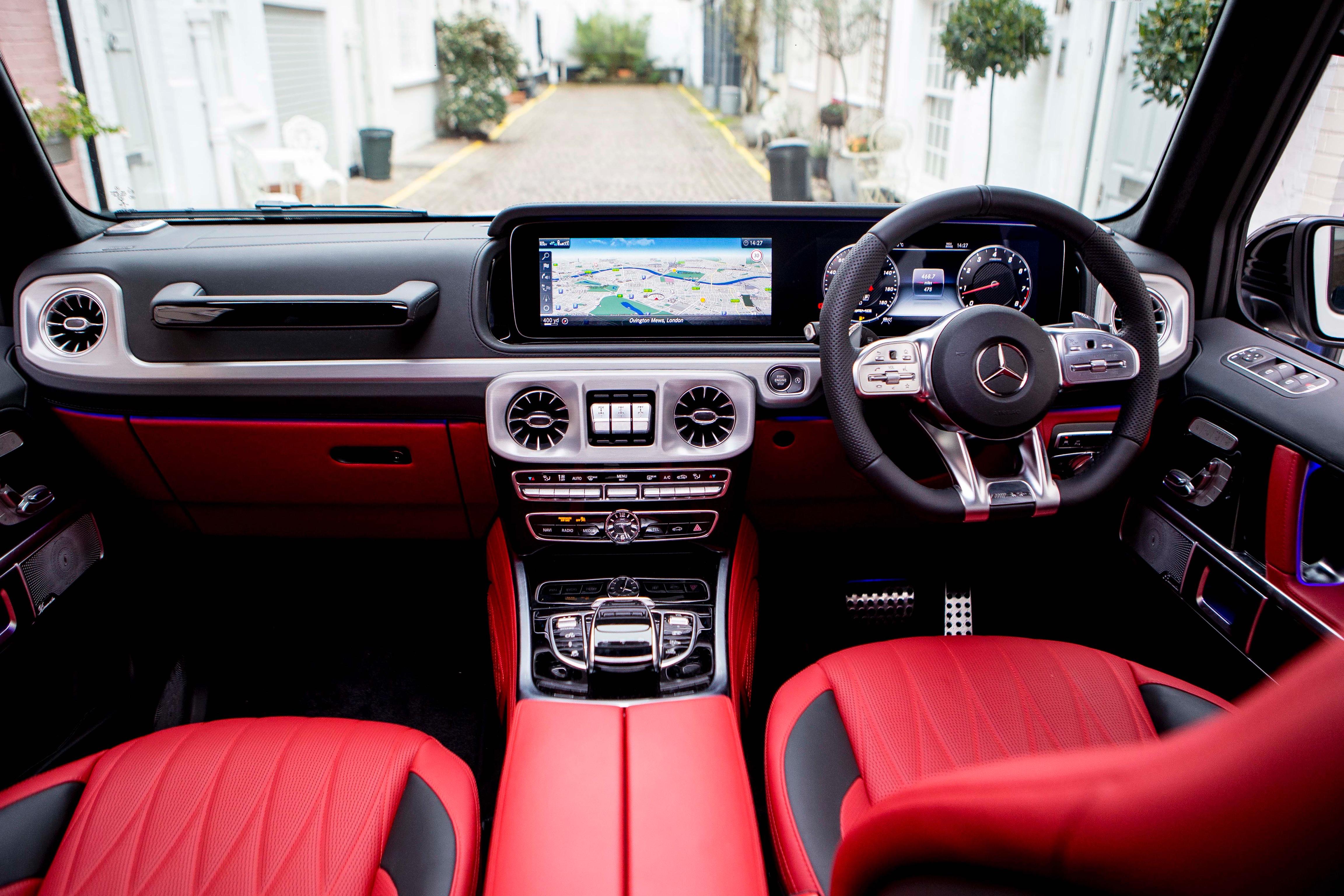 Mercedes G63 Interior 3